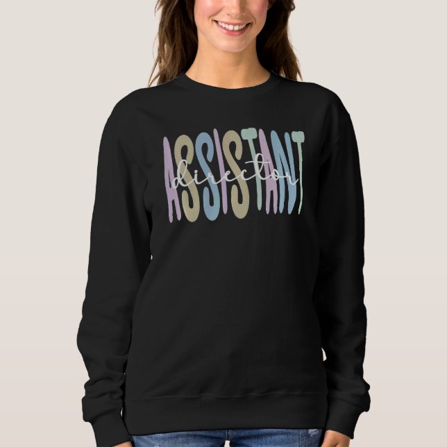 Sweatshirt Directeur adjoint Meilleur directeur adjoint Semai (Devant)