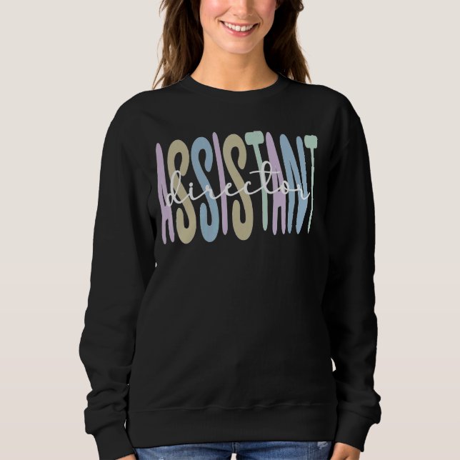 Sweatshirt Directeur adjoint Meilleur directeur adjoint Semai (Devant)