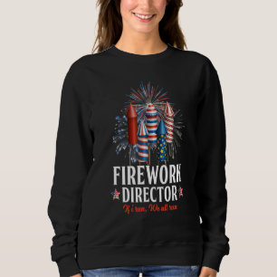 Sweatshirt Directeur de Firework Technicien Je Vous Exécute 4