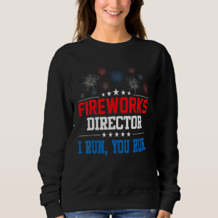 Sweatshirt Directeur de Firework Technicien Je Vous Exécute 4
