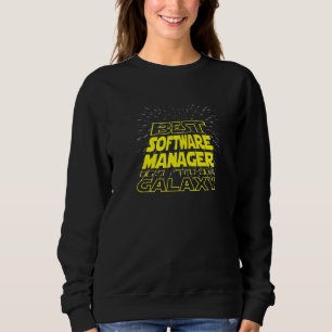 Sweatshirt Directeur de logiciel Emploi Cool Galaxy