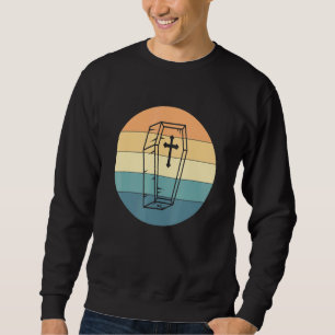 Sweatshirt Directeur funéraire du Panier rétro vintage