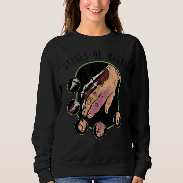 Sweatshirt Directeur funéraire Morgue & Embalmer Mortician (Devant)