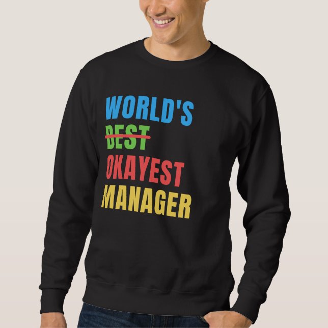 Sweatshirt Directeur Funny Appreciation (Devant)