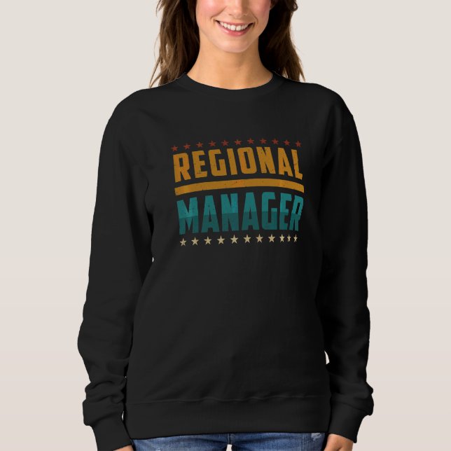 Sweatshirt Directeur régional   (Devant)