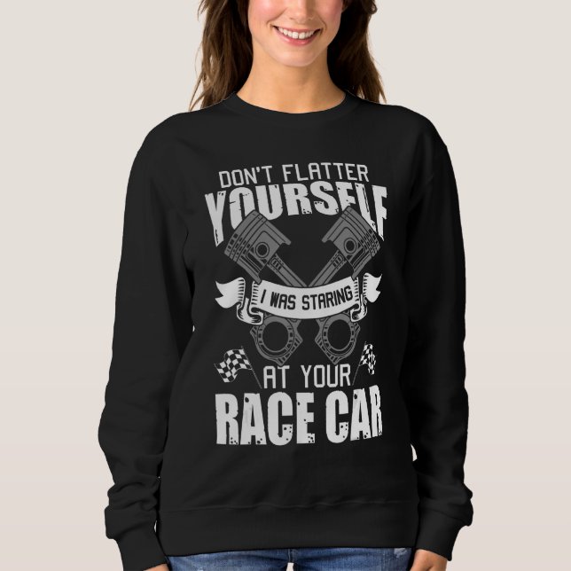 Sweatshirt Dirt Track Racing Automobile MX Race Motocross Car (Devant)