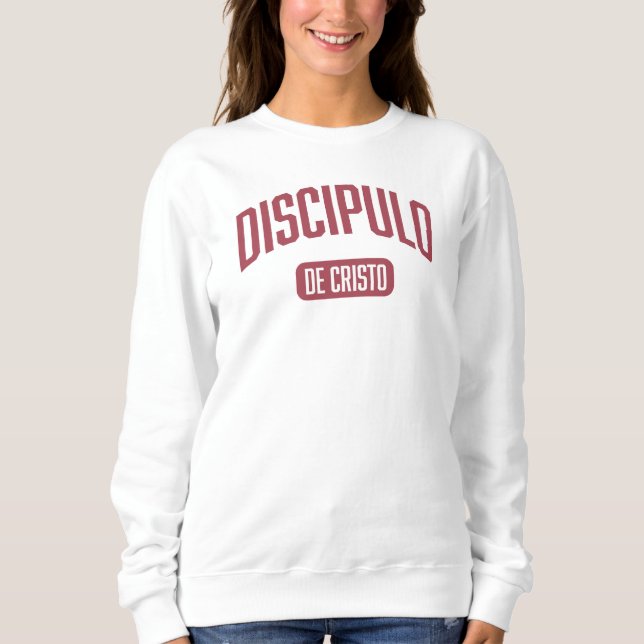 Sweatshirt Disciple Bourgogne (espagnol) (Devant)