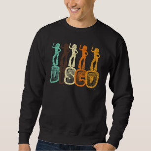 Sweatshirt Disco Musique Danse Danse Danse Colorful 70's Ret