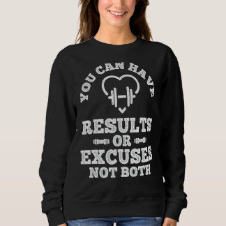 Sweatshirt Discours Motivationnel Pour Les Femmes Hommes Gymn