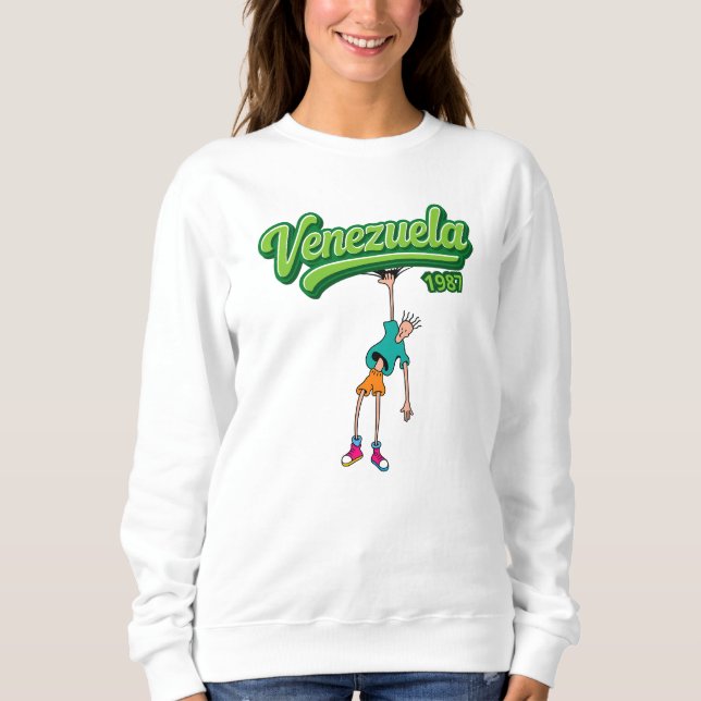 Sweatshirt Diseño Venezuela 1987 – Estilo retro ochentero  (Devant)