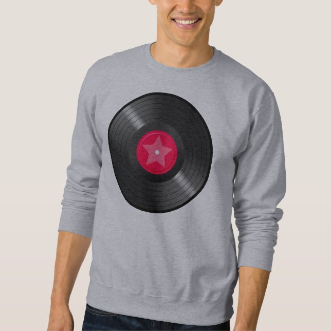 Sweatshirt Disque de LP (Devant)