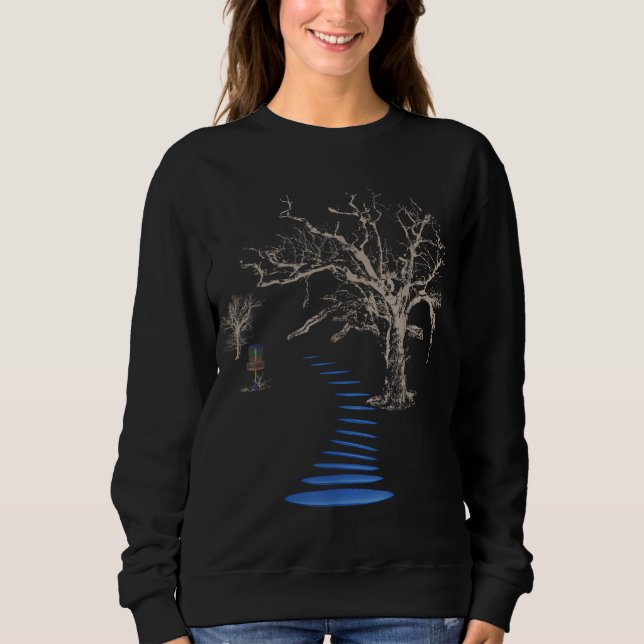 Sweatshirt Disque Golf Dans Le Bois Ultimate (Devant)