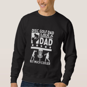 Sweatshirt Disque Golf Papa Père Citer Drôle Disque Golf Lect