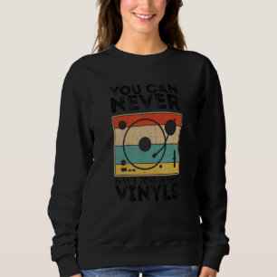 Sweatshirt Disque LP vinyle rétro vinyles vintage 1