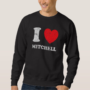 Sweatshirt Distressed Grunge Worn Out Style 1 Love Mitchell