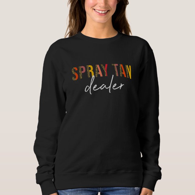 Sweatshirt Distributeur de bronzage en spray Tan Slayer Bronz (Devant)
