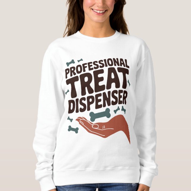 Sweatshirt Distributeur de friandises professionnel - Le plai (Devant)