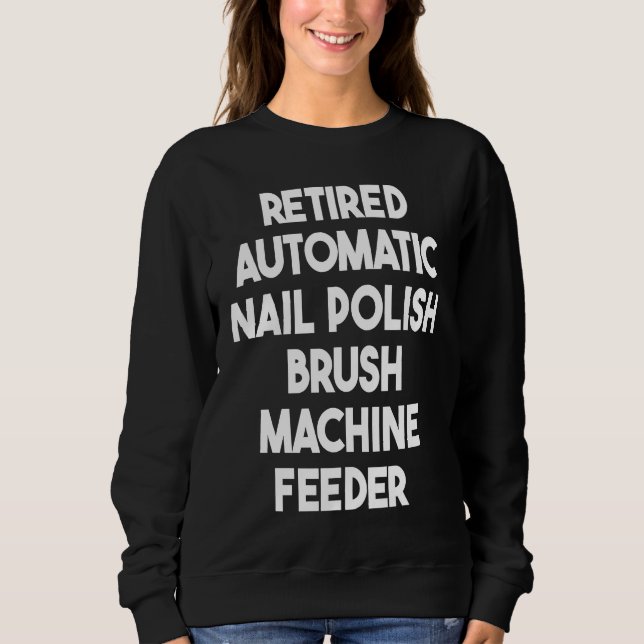 Sweatshirt Distributeur de machine à brosse automatique pour  (Devant)