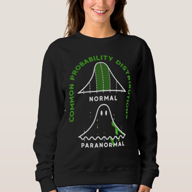 Sweatshirt Distributions de probabilité courantes Fantôme  Ma (Devant)
