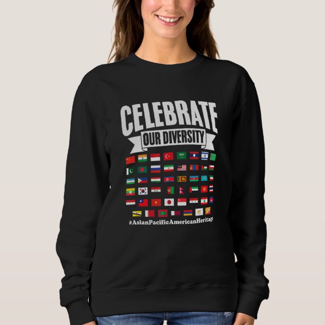 Sweatshirt Diversity Asian American Pacific Islander Heritage (Devant)