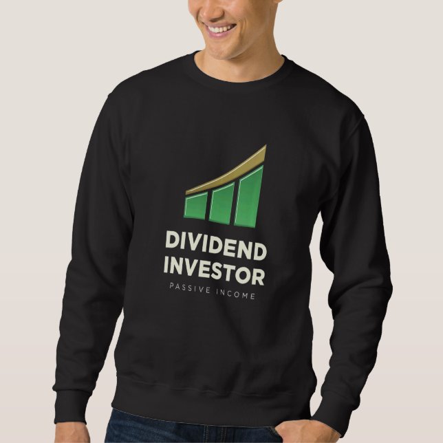 Sweatshirt Dividende Investisseur Stock de revenu passif Inve (Devant)