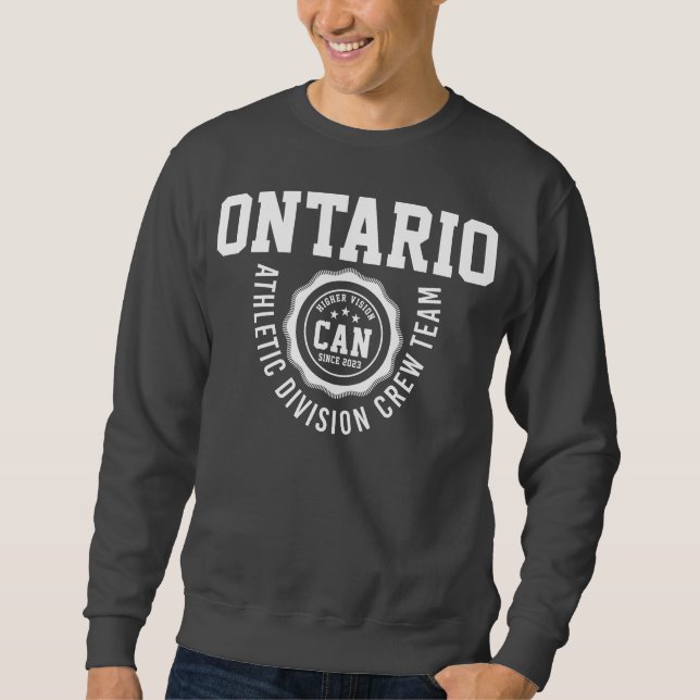 Sweatshirt Division des sports de l'Ontario (Devant)