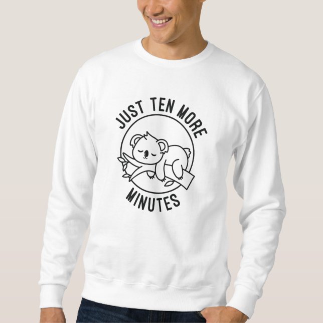 Sweatshirt Dix Minutes De Plus (Devant)