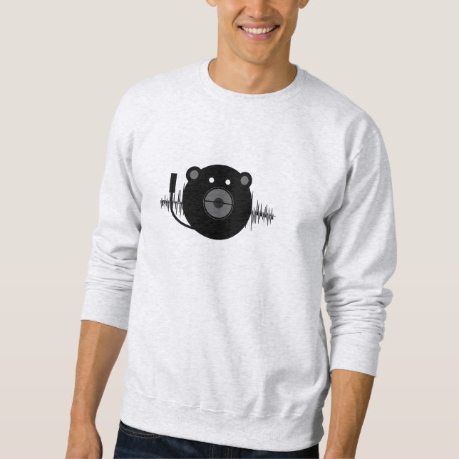 Sweatshirt DJ Bear. (Devant)