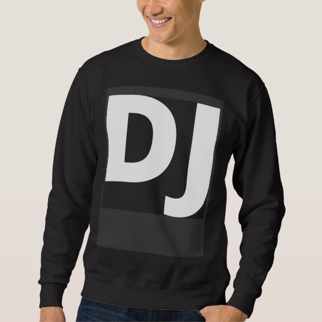 Sweatshirt DJ DJing (Devant)