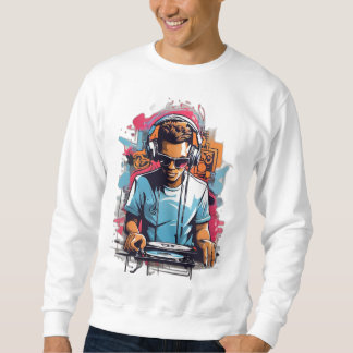 Sweatshirt DJ Inspiré Graffiti