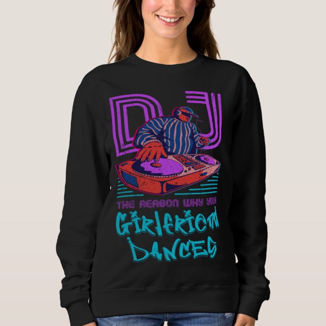 Sweatshirt DJ Techno Youth Sound Techno Synth Gifts (Devant)