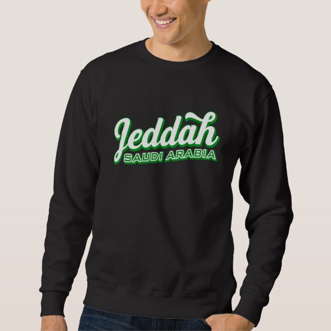 Sweatshirt Djeddah Arabie Saoudite (Devant)