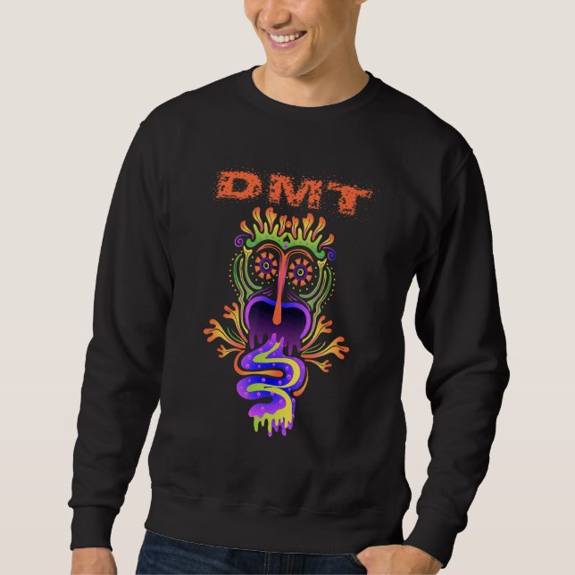 Sweatshirt Dmt N Diméthyltryptamine Ayahuasca Enthétique P (Devant)