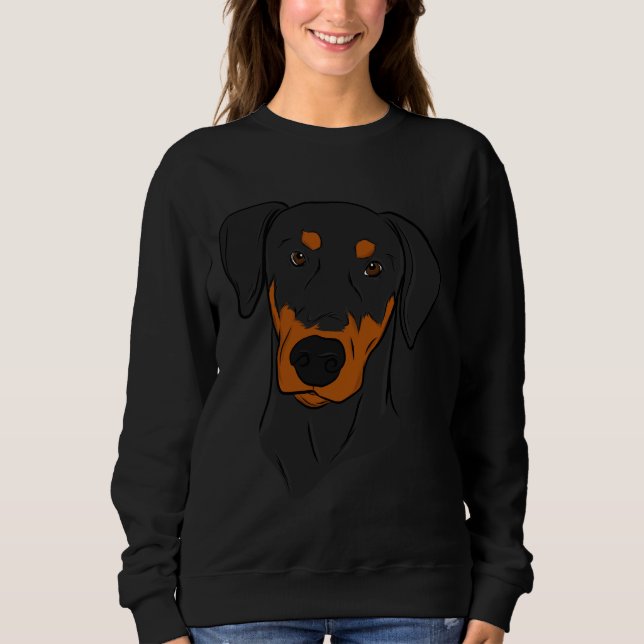 Sweatshirt Doberman 455 (Devant)