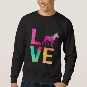 Sweatshirt Doberman coloré Pinscher Chien Maman Doberman Pins