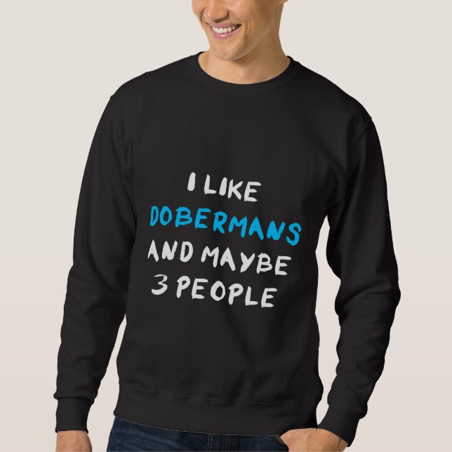 Sweatshirt Doberman Doberman 931 (Devant)