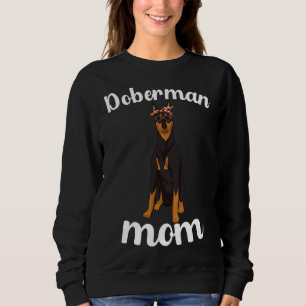 Sweatshirt Doberman Maman Fête des mères Doberman Lover Dobie