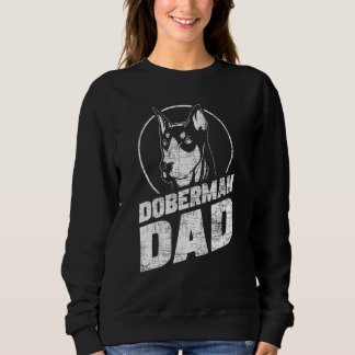 Sweatshirt Doberman Papa - Fête des pères Chien Propriétaire