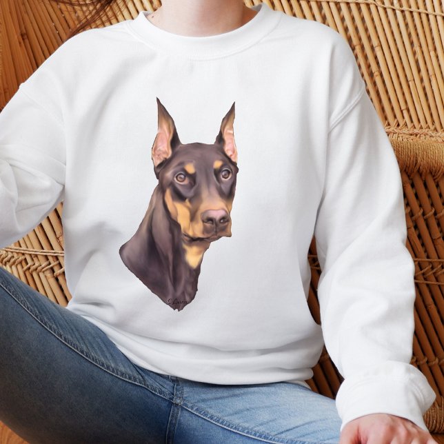 Sweatshirt Doberman Pinscher Chien (Créateur téléchargé)