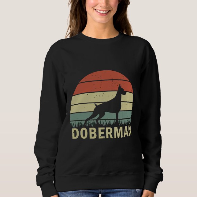 Sweatshirt Doberman Rasta (Devant)