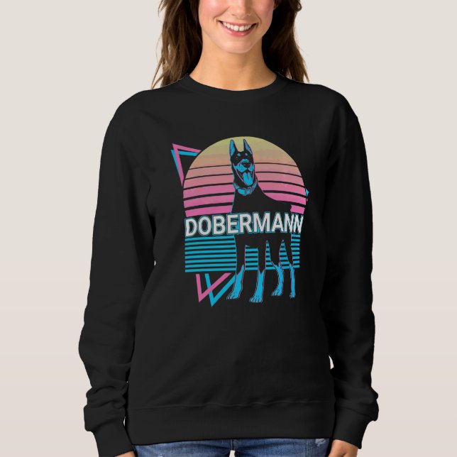 Sweatshirt Doberman Rétro   (Devant)