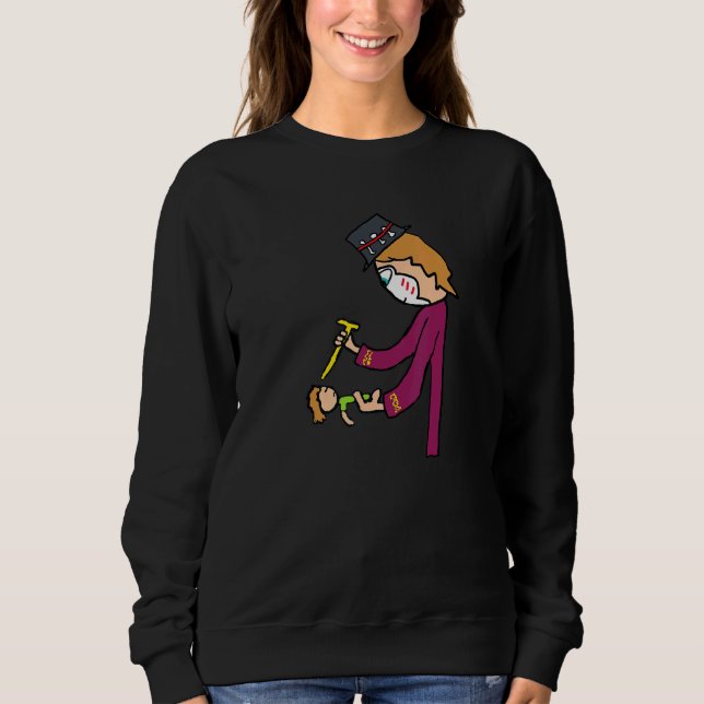 Sweatshirt Docteur en sorcière Voodoo (Devant)
