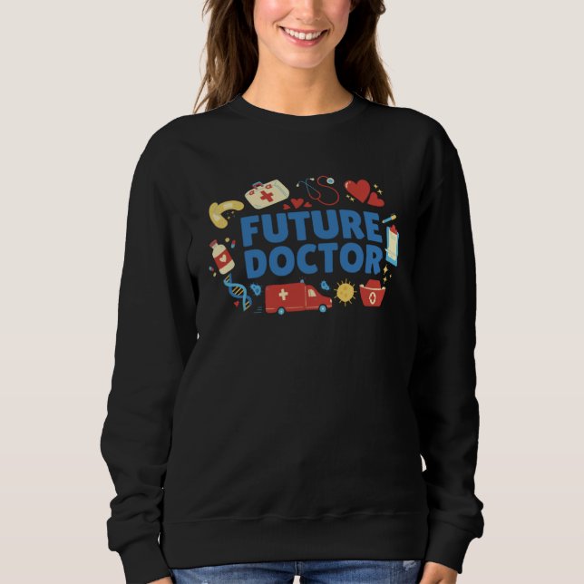 Sweatshirt Doctor Nurse Medical Student (Devant)