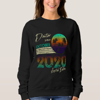 Sweatshirt Doctorat Diplôme Doctorat Docteur Docteur Depuis O