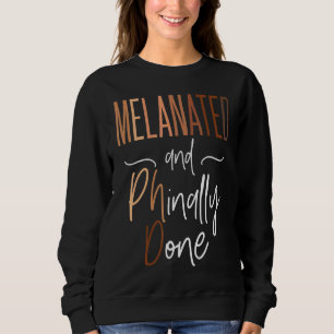 Sweatshirt Doctorat Melané de la femme noire Phina
