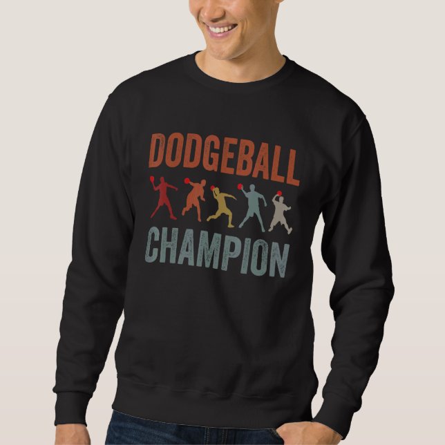 Sweatshirt Dodgeball Champion Gaga Ball Dodgeball Player Dodg (Devant)