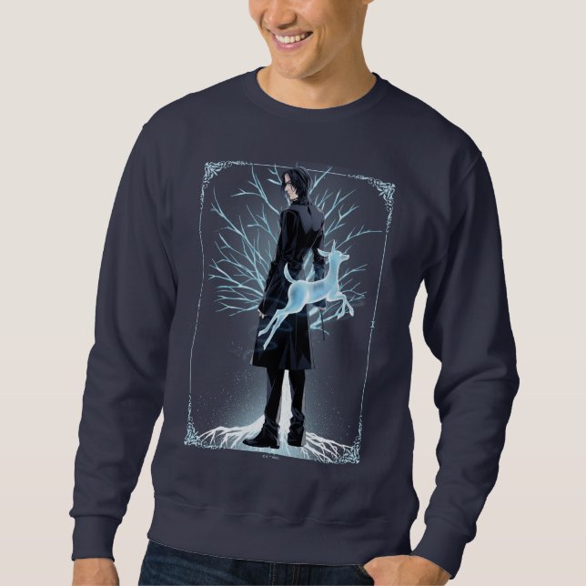 Sweatshirt Doe Patronus d'Anime Severus Snape (Devant)