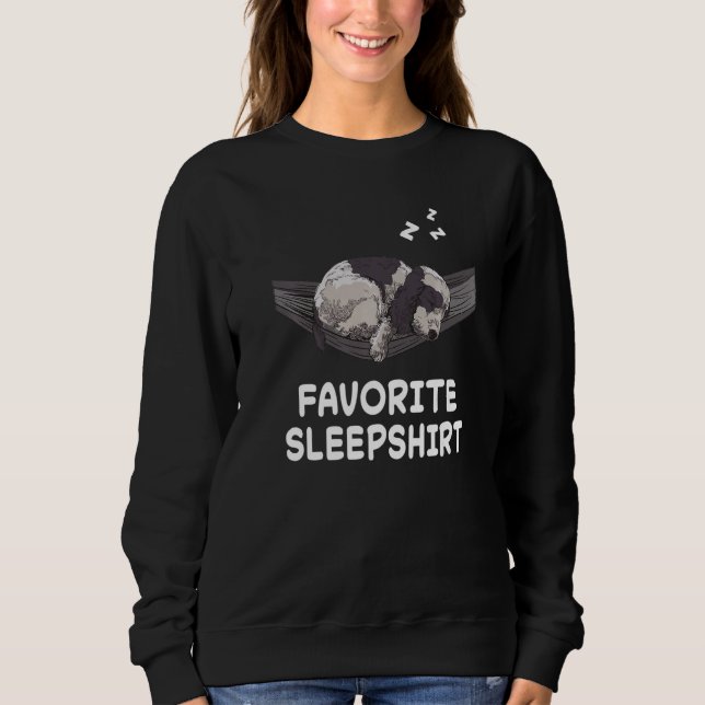 Sweatshirt Dog English Cocker Spaniel Sleeping Sleep Pajama N (Devant)
