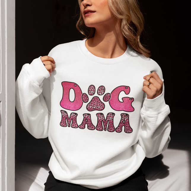 Sweatshirt Dog Mama – Cozy Dog Lover  (Créateur téléchargé)