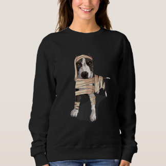 Sweatshirt Dog Mummy Halloween For Boy Girl Kid
